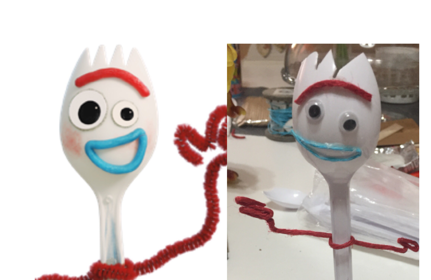 TOY STORY 4: ECCO IL NOSTRO FORKY…FAI DA TE!