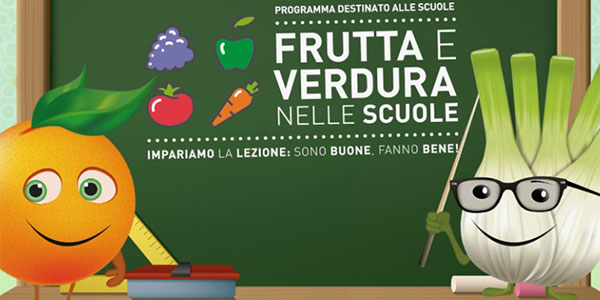 “FRUTTA E VERDURA NELLE SCUOLE”, IL PROGRAMMA DEL MINISTERO ANCHE A BRINDISI