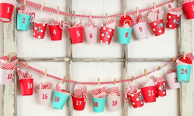 NATALE, 5 IDEE PER UN CALENDARIO DELL’AVVENTO FAI DA TE (E COSA METTERCI DENTRO)!